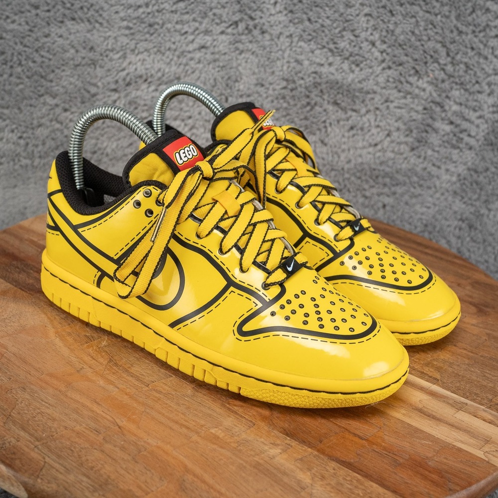 IF2117-700 LEGO × Nike GS Dunk Low Tour Yellow Size 3.5Y